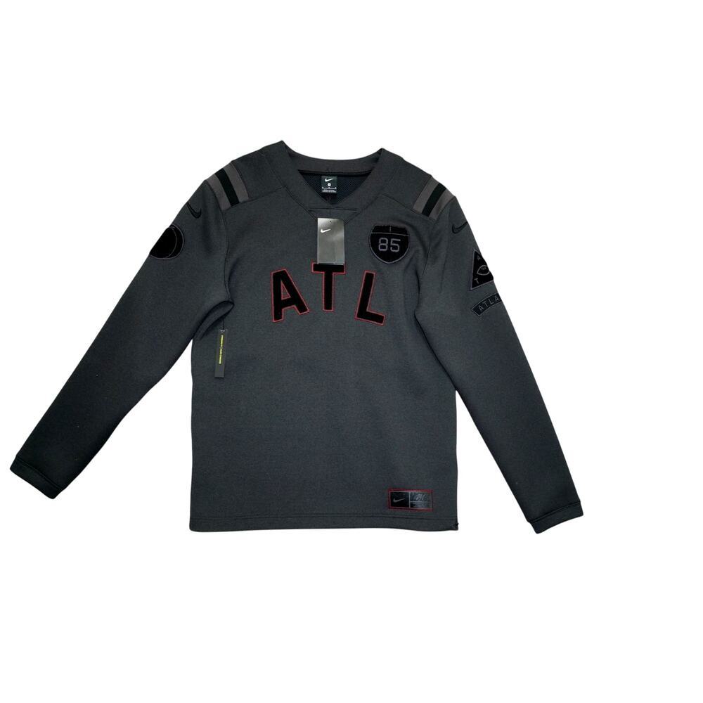 Nike Atlanta Falcons ATL Sweatshirt NFL On Field Patch Crewneck – Men’s Medium